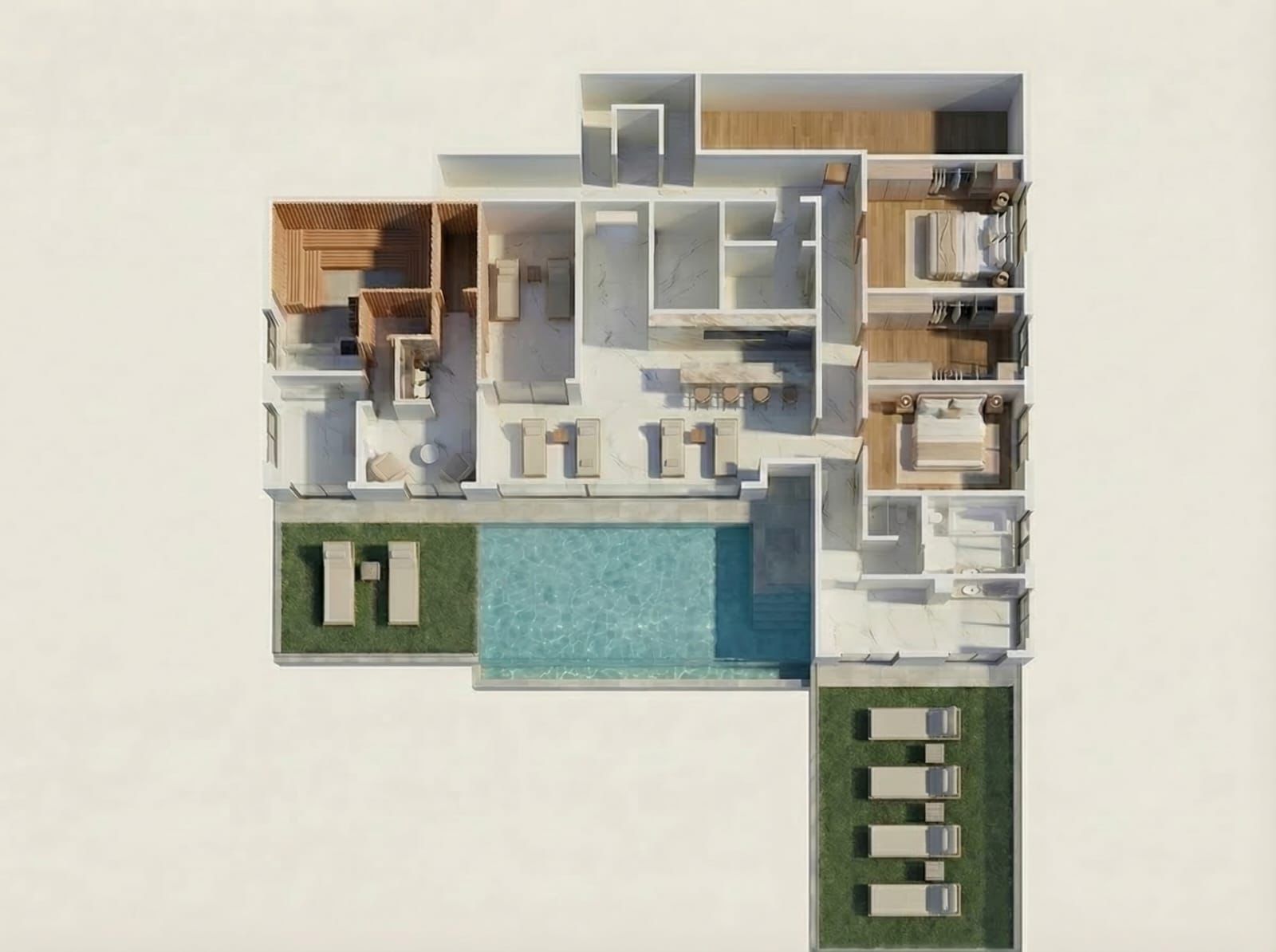 Dvosoban stan 102 m² – Budva — fotografija 14