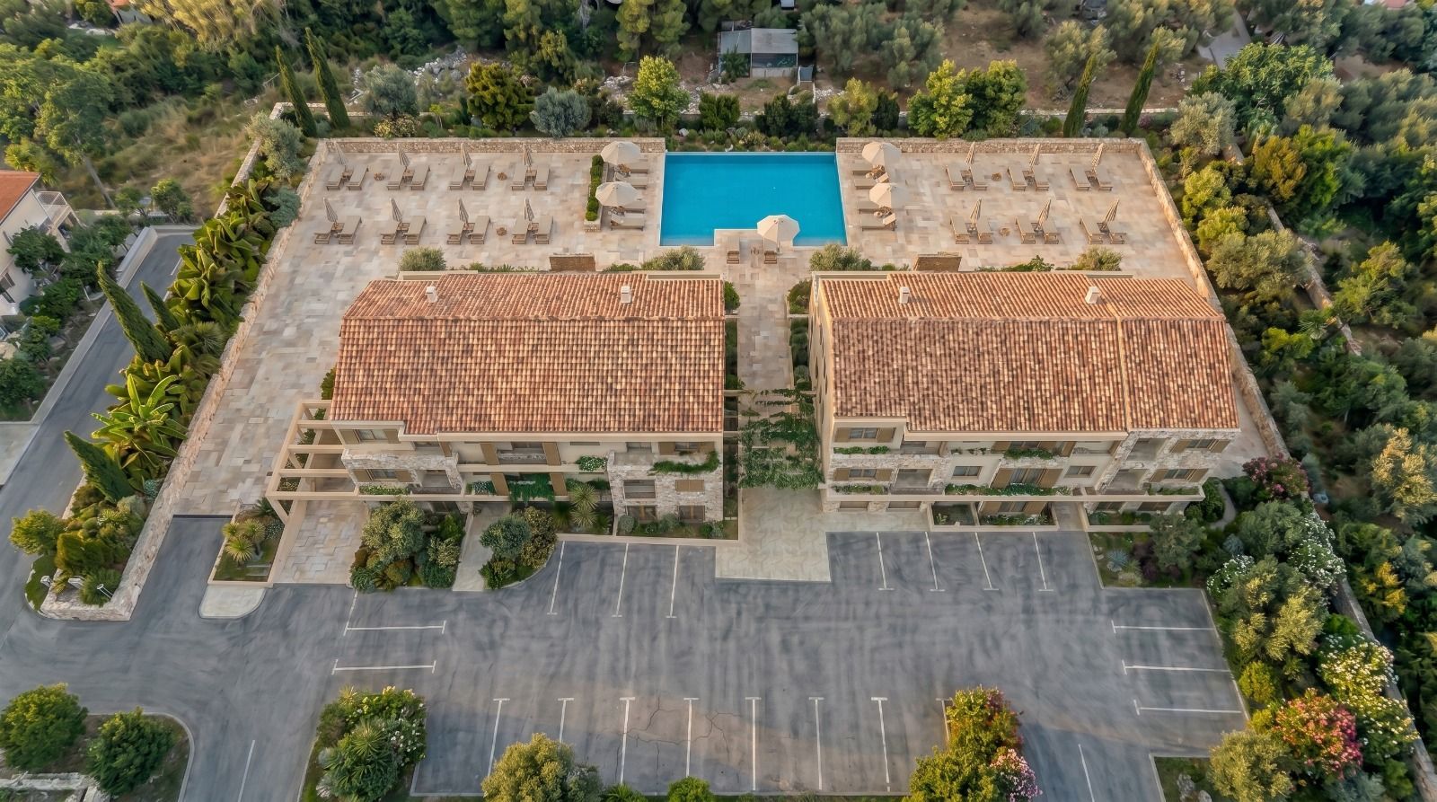 Jednosoban stan 46.87m² u luksuznom kompleksu Palazzo Jaz sa bazenom – Kovačko Polje, Kotor (Mogućnost odloženog plaćanja)