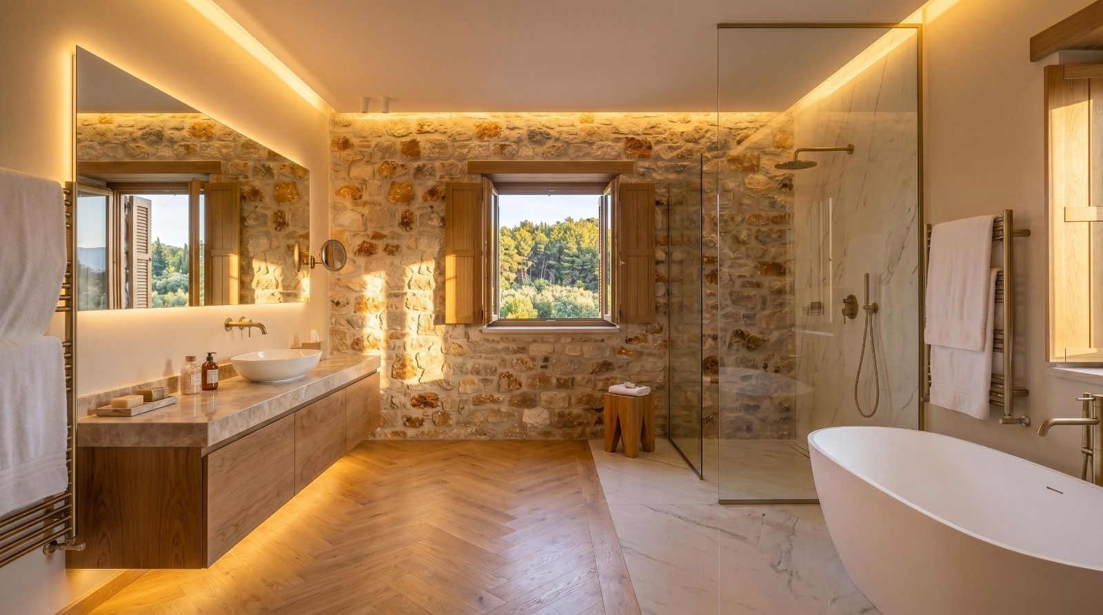 Jednosoban stan 46.87m² u luksuznom kompleksu Palazzo Jaz sa bazenom – Kovačko Polje, Kotor (Mogućnost odloženog plaćanja)