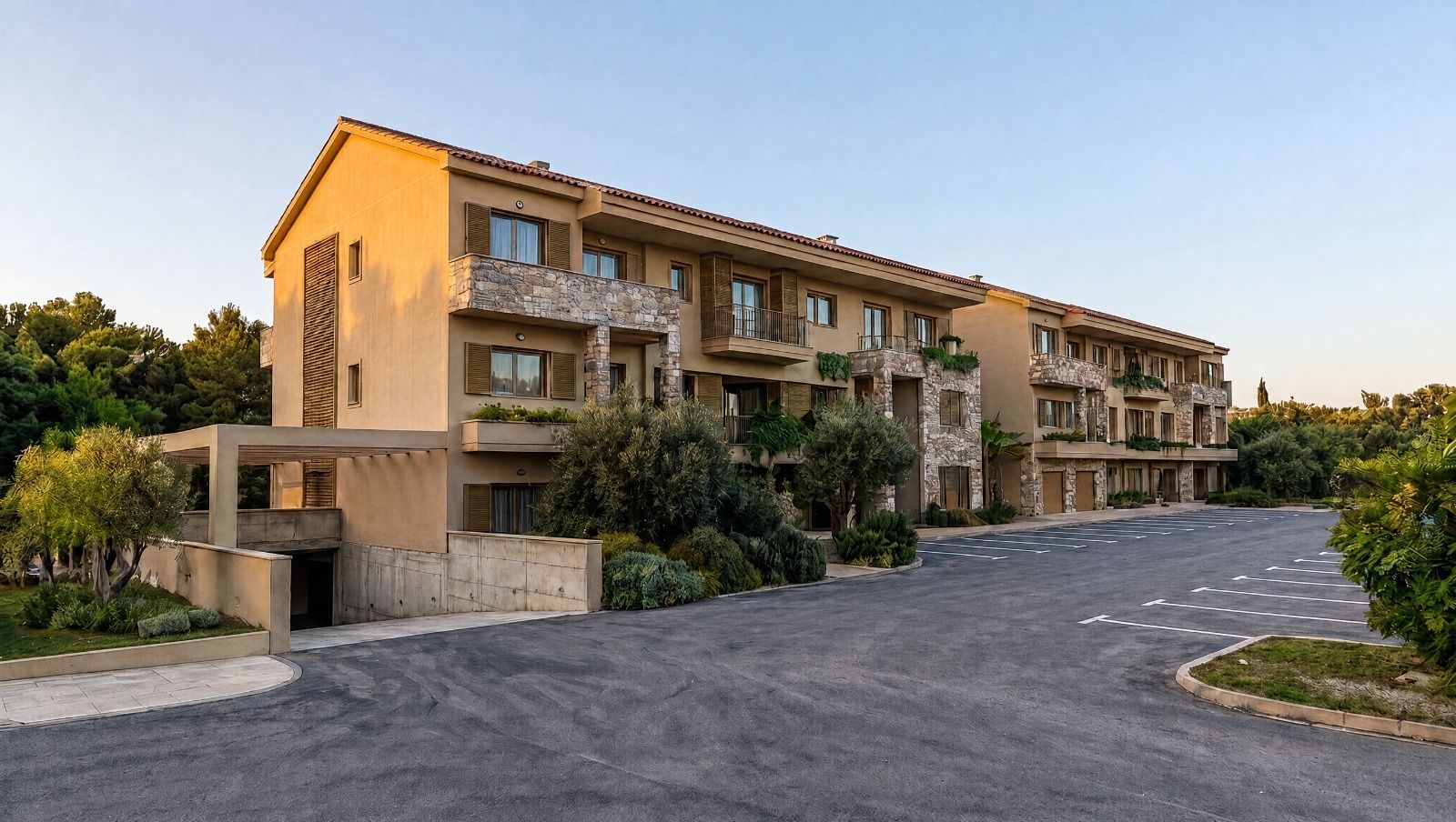 Jednosoban stan 46.87m² u luksuznom kompleksu Palazzo Jaz sa bazenom – Kovačko Polje, Kotor (Mogućnost odloženog plaćanja)