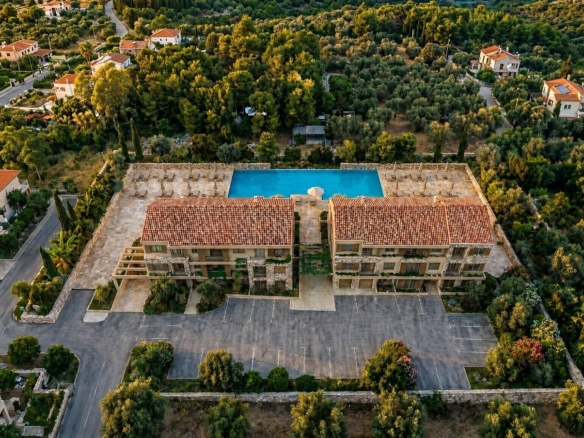 Jednosoban stan 46.87m² u luksuznom kompleksu Palazzo Jaz sa bazenom – Kovačko Polje, Kotor (Mogućnost odloženog plaćanja)