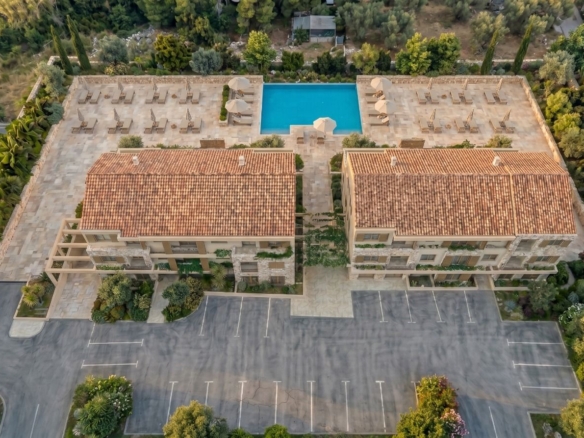 Jednosoban stan 38.55m² u luksuznom kompleksu Palazzo Jaz sa bazenom – Kovačko Polje, Kotor (Mogućnost odloženog plaćanja)