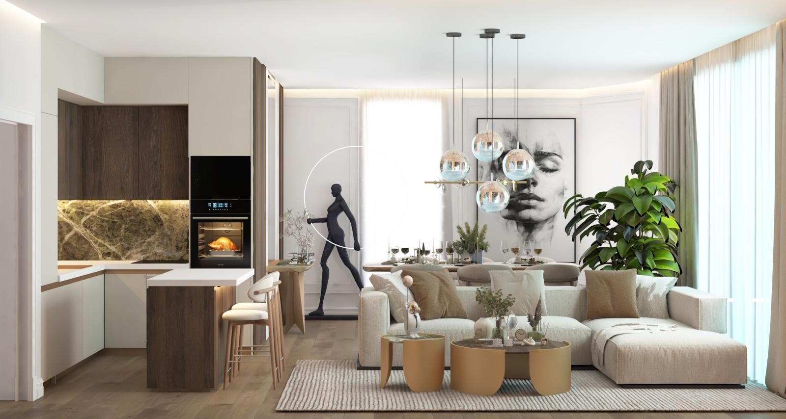 08c0bd3b-fe52-42f5-b5bd-17ecd85bcef3 Luksuzan trosoban stan 128 m² sa panoramskim pogledom na more i garaznim mestom – Bečići