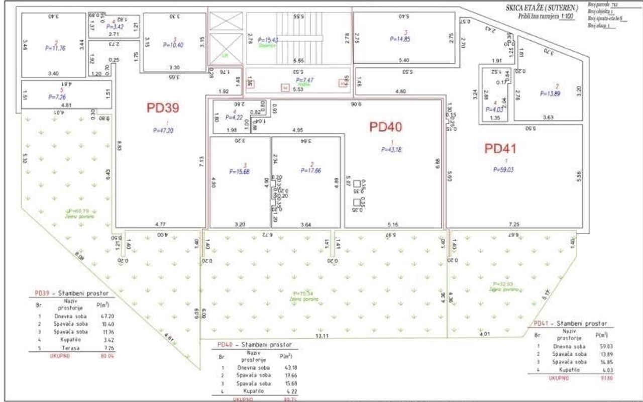 Dvosoban-stan-sa-terasom-u-Prznu-Budva-2 Dvosoban stan 81 m² – Pržno, Budva — fotografija 3