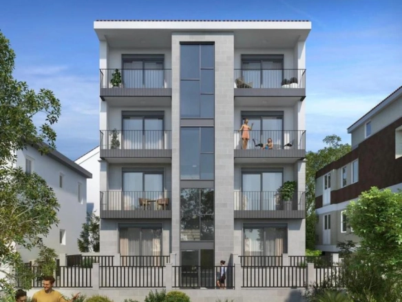 Garsonjera 32 m² u novogradnji, 30 metara od mora – Meljine, Herceg Novi