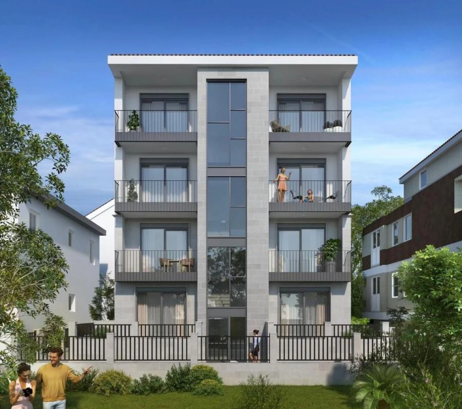 Garsonjera 32 m² u novogradnji, 30 metara od mora – Meljine, Herceg Novi
