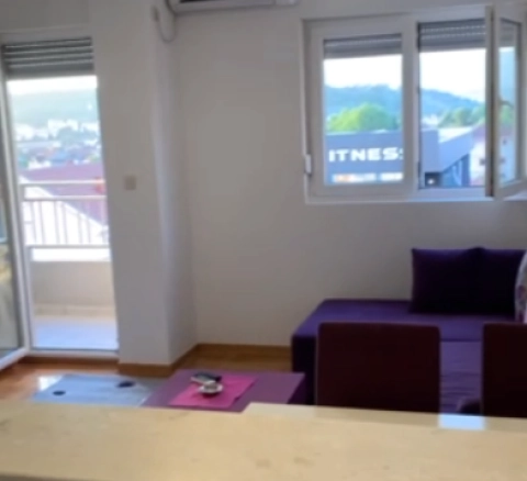 Izdavanje: Jednosoban stan 45 m² u novoj zgradi sa liftom – Konik, Podgorica