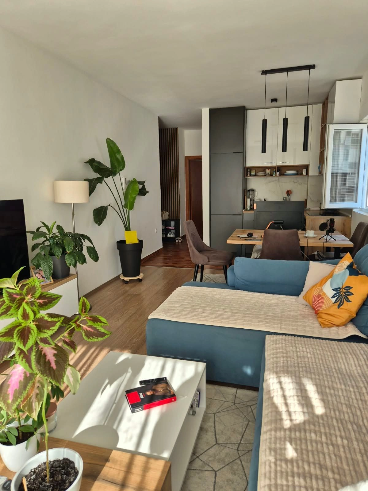 Jednosoban moderno opremljen stan 48m2 – Dubovica, Budva (dugoročni najam)