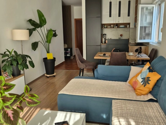 Jednosoban moderno opremljen stan 48m2 – Dubovica, Budva (dugoročni najam)