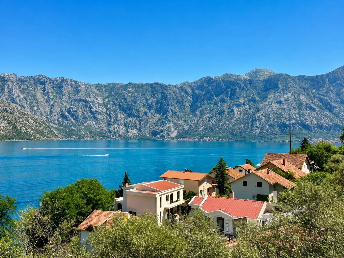 Luksuzna vila sa panoramskim pogledom na more – Stoliv, Kotor