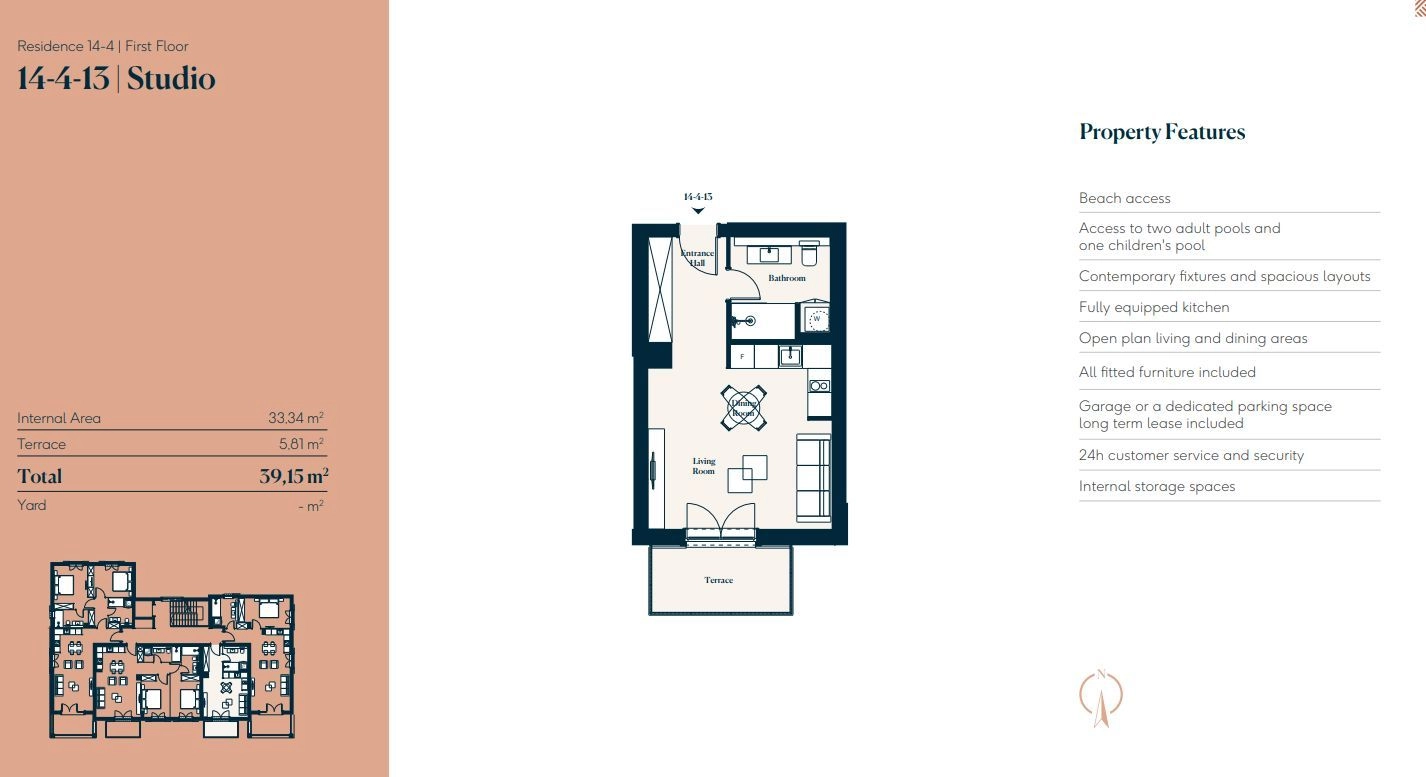 c7b9ac4e-9405-4da6-951b-c46f9352a2a6 Garsonjera 39 m² – Tivat — fotografija 5