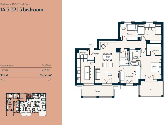 Trosoban stan 170 m² – Tivat — fotografija 3