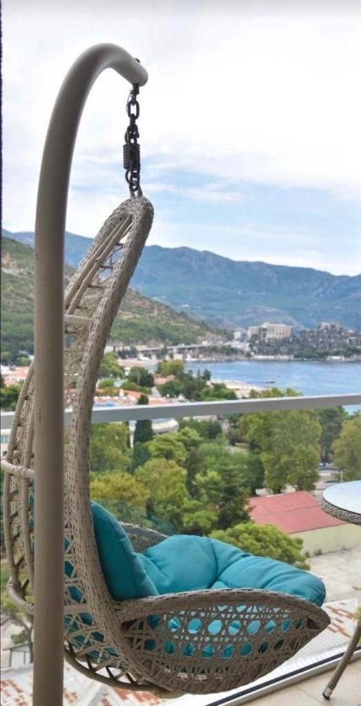Jednosoban stan sa pogledom na more, Tre Canne, Budva — fotografija 2
