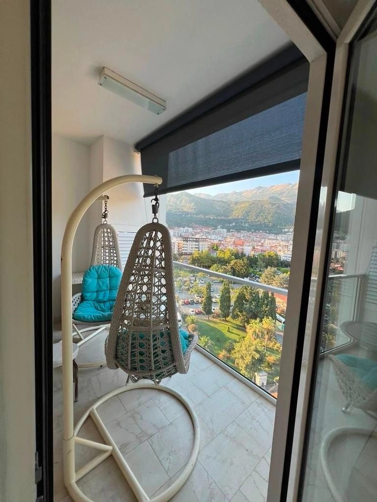 Jednosoban stan sa pogledom na more, Tre Canne, Budva — fotografija 8
