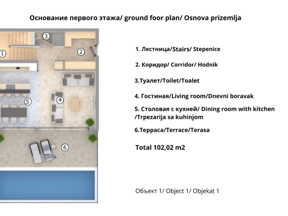 Kuća 200 m² – Krašići, Tivat — fotografija 16