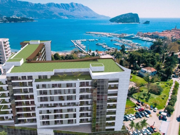 Jednosoban stan sa terasom u kompleksu Porto Budva