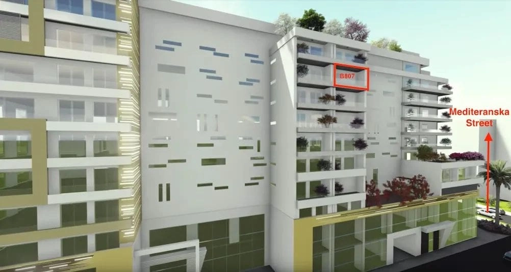 Jednosoban-stan-sa-terasom-u-kompleksu-Porto-Budva-Budva-4 Jednosoban stan 131 m² – Gospoština, Budva — fotografija 5