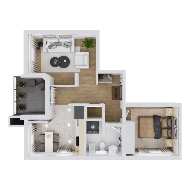 Jednosoban-stan-u-novogradnji-Utjeha-Bar-1 Jednosoban stan 56 m² – Utjeha, Bar — fotografija 2