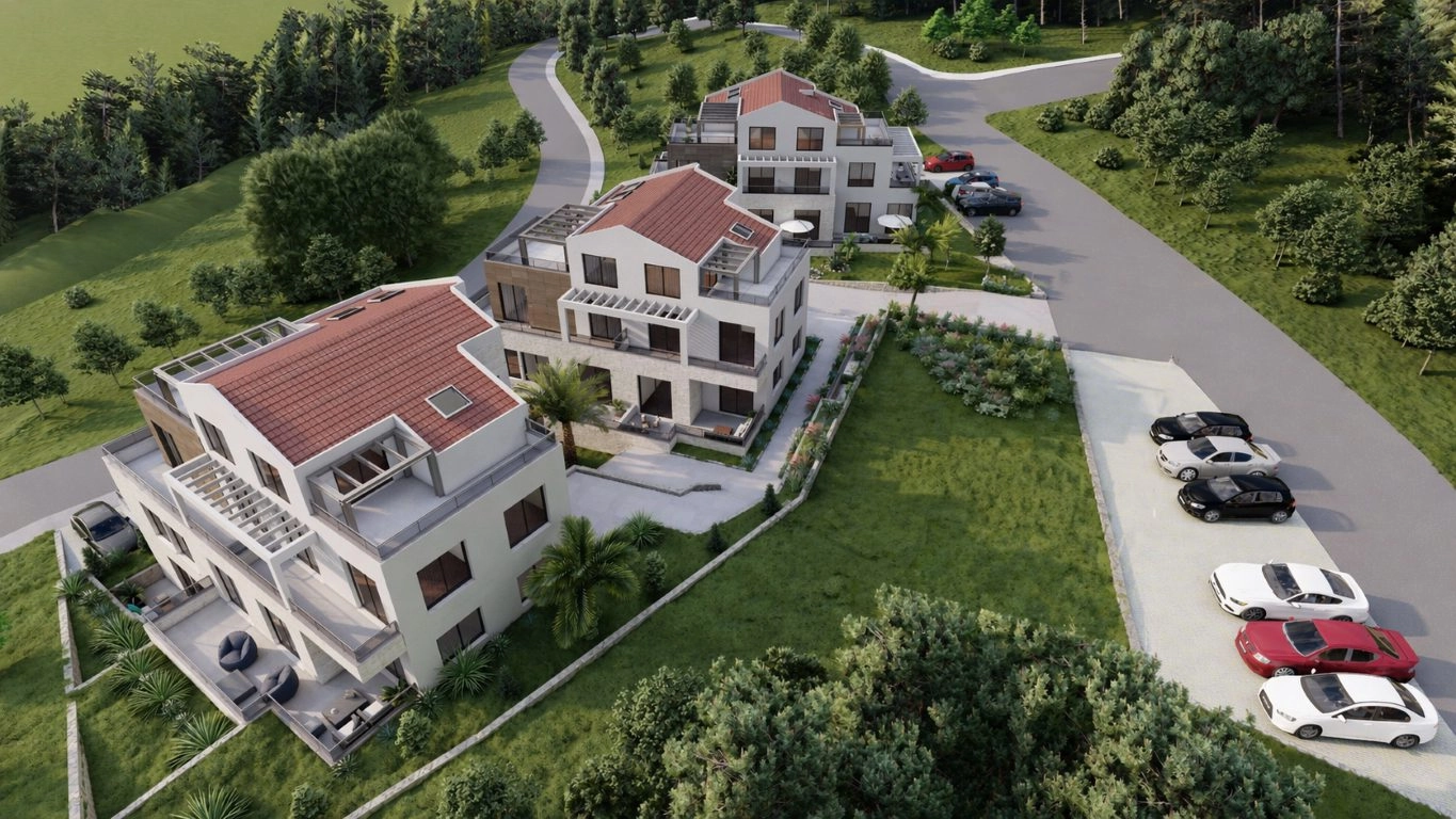Plac-sa-gradjevinskom-dozvolom-u-Tivtu-3 Plac 1.982 m² – Tivat — fotografija 4