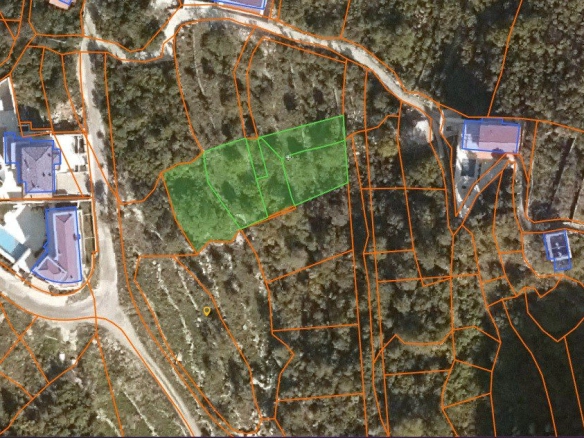 Plac 1.262 m² – Blizikuće, Budva — fotografija 11