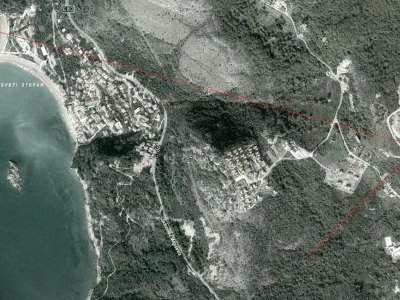 Plac 5.685 m² – Blizikuće, Budva — fotografija 8