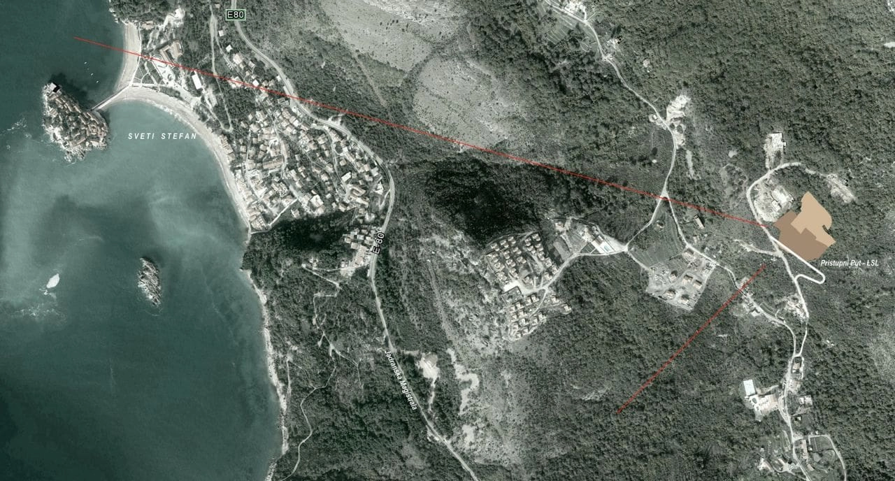 Plac 5.685 m² – Blizikuće, Budva — fotografija 8