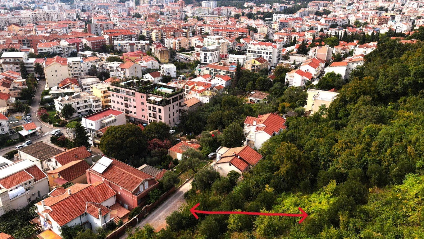 Plac-sa-pogledom-na-more-u-Podkosljunu-Budva-3 Plac 1.967 m² – Podkošljun, Budva — fotografija 4