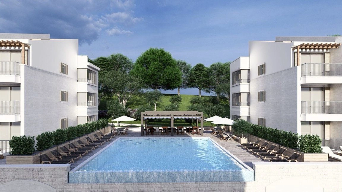 Kuca-u-nizu-sa-bazenom-u-Drobnicima-Budva Kuća 223 m² – Budva