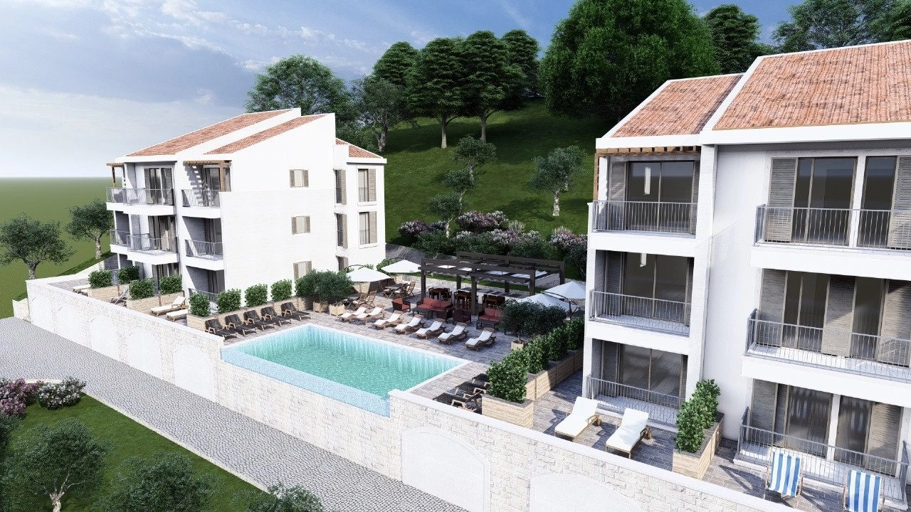 Kuca-u-nizu-sa-bazenom-u-Drobnicima-Budva-1 Kuća 223 m² – Budva — fotografija 2