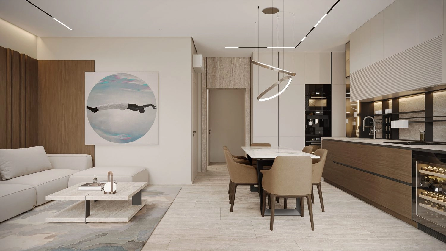Jednosoban stan 45 m² – Sveti Stefan, Budva — fotografija 5