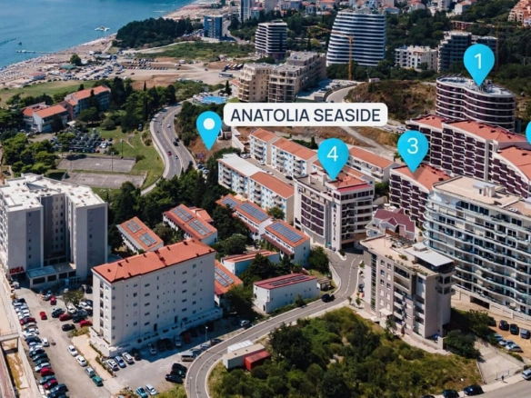 Jednosoban stan 52 m² – Bečići, Budva — fotografija 2