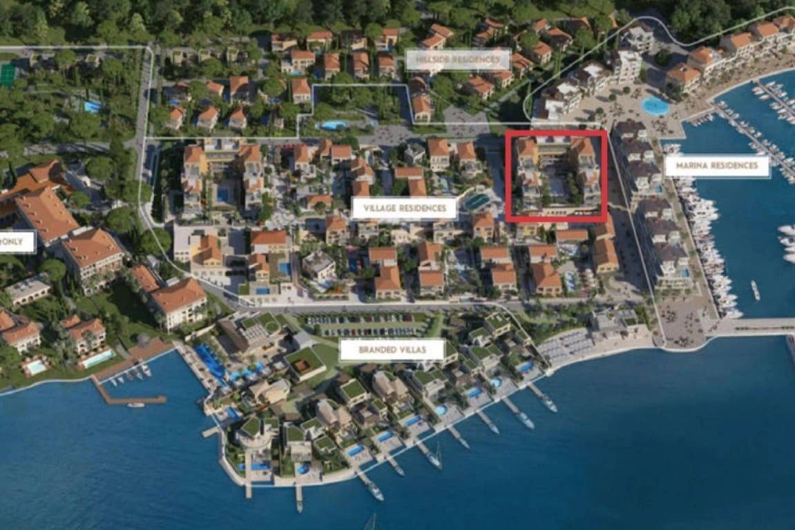 Jednosoban stan 88 m² – Kumbor, Herceg Novi — fotografija 8