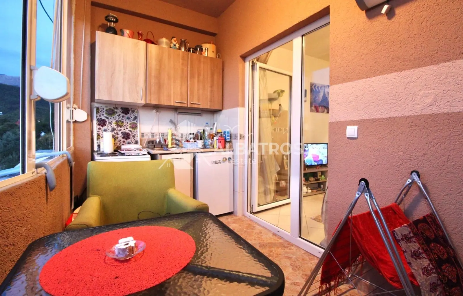 Studio-stan-u-naselju-Prijevor-Budva-6 Stan 22 m² – Prijevor, Budva — fotografija 7