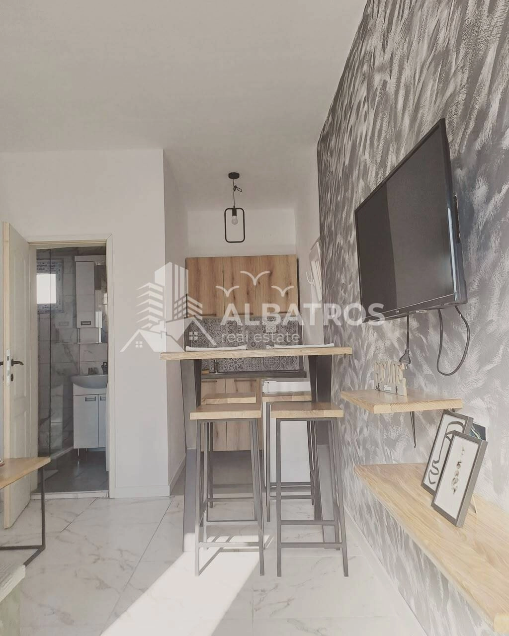 Garsonjera-u-novogradnji-na-Susnju-Bar-3 Izdavanje: Stan 35 m² – Šušanj, Bar — fotografija 4