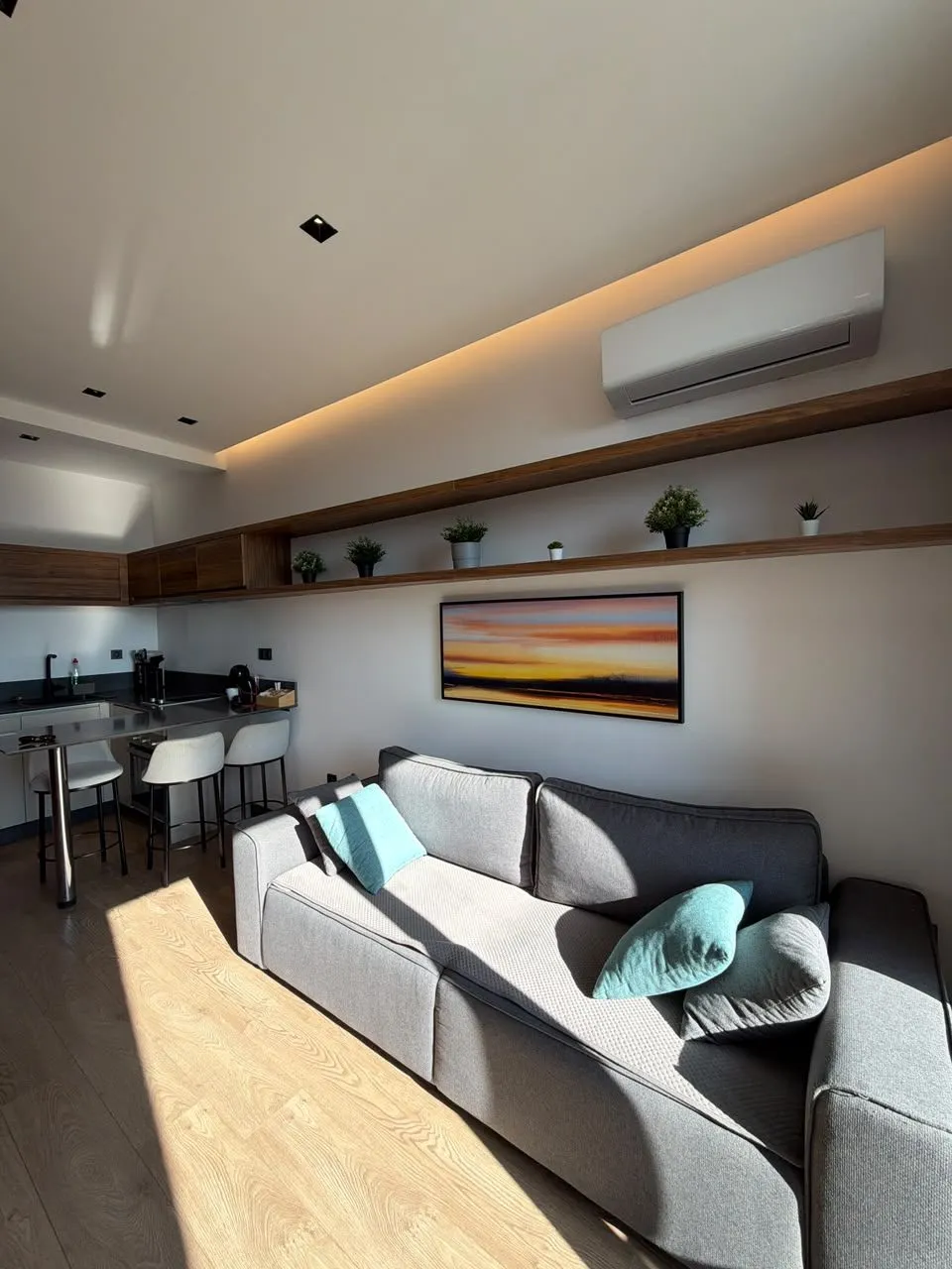 Jednosoban-stan-sa-pogledom-na-more-Kavac-Kotor-9 Jednosoban stan 27 m² – Kavač, Kotor — fotografija 10