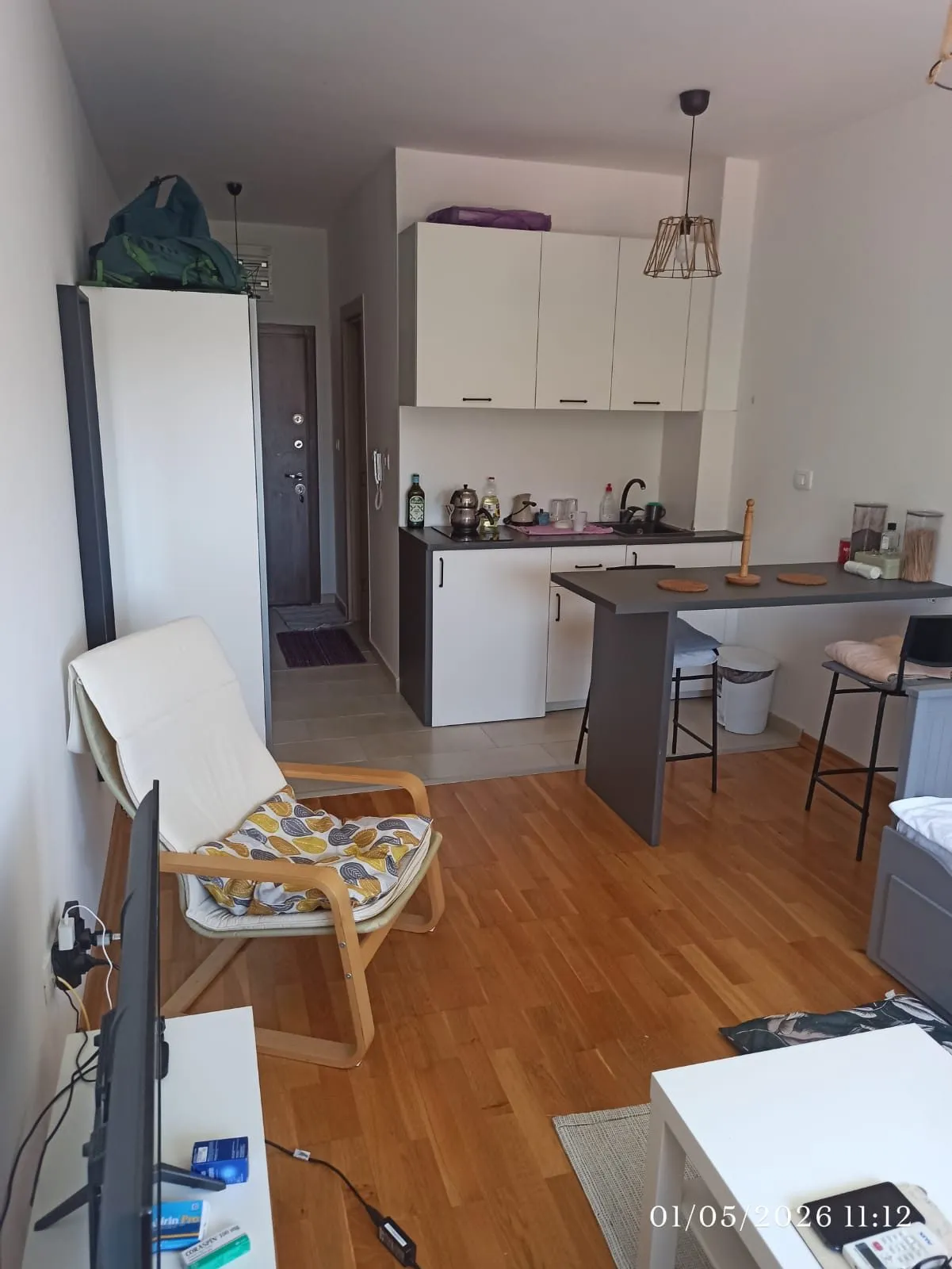 Garsonjera-u-Rozinu-Budva-5 Namještena garsonjera 23 m² u Rozinu, Budva — fotografija 6