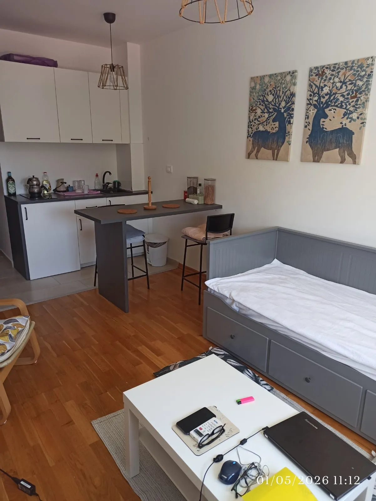 Garsonjera-u-Rozinu-Budva-8 Namještena garsonjera 23 m² u Rozinu, Budva — fotografija 9