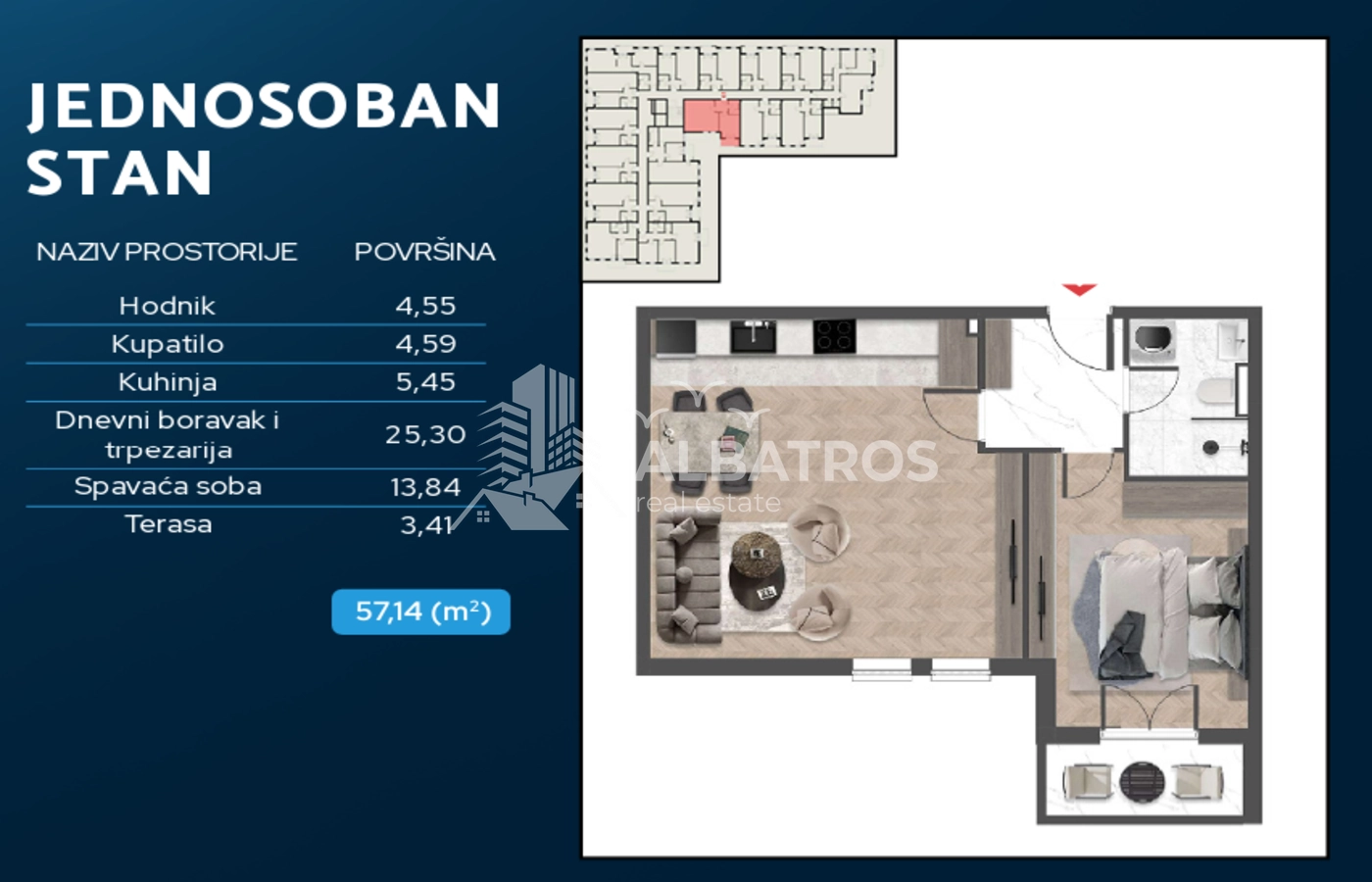 Jednosoban-stan-u-novogradnji-Celuga-Bar-14 Jednosoban stan 47 m² – Čeluga, Bar — fotografija 15