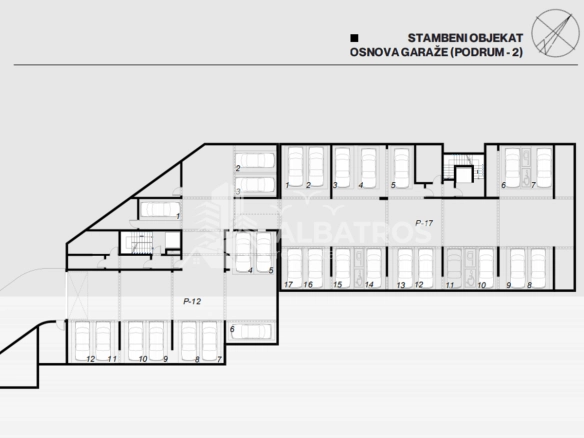 Dvosoban stan 64 m² – Šušanj, Bar — fotografija 6