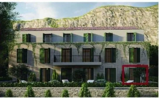 Jednosoban stan 55 m² – Prčanj, Kotor — fotografija 9