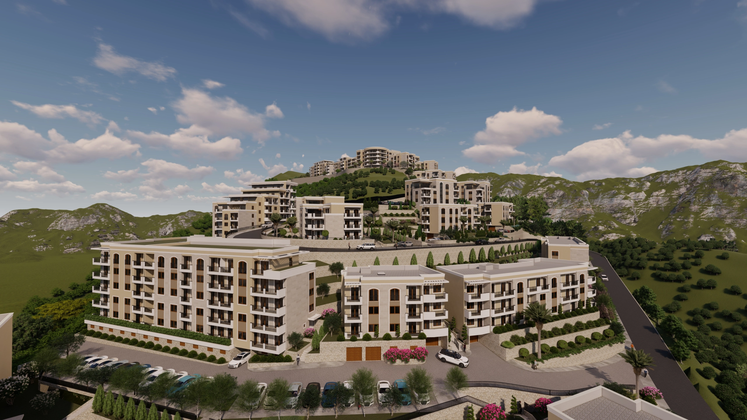 Dvosoban-stan-u-novom-kompleksu-Rozino-Budva-3 Dvosoban stan 66 m² – Rozino, Budva — fotografija 4
