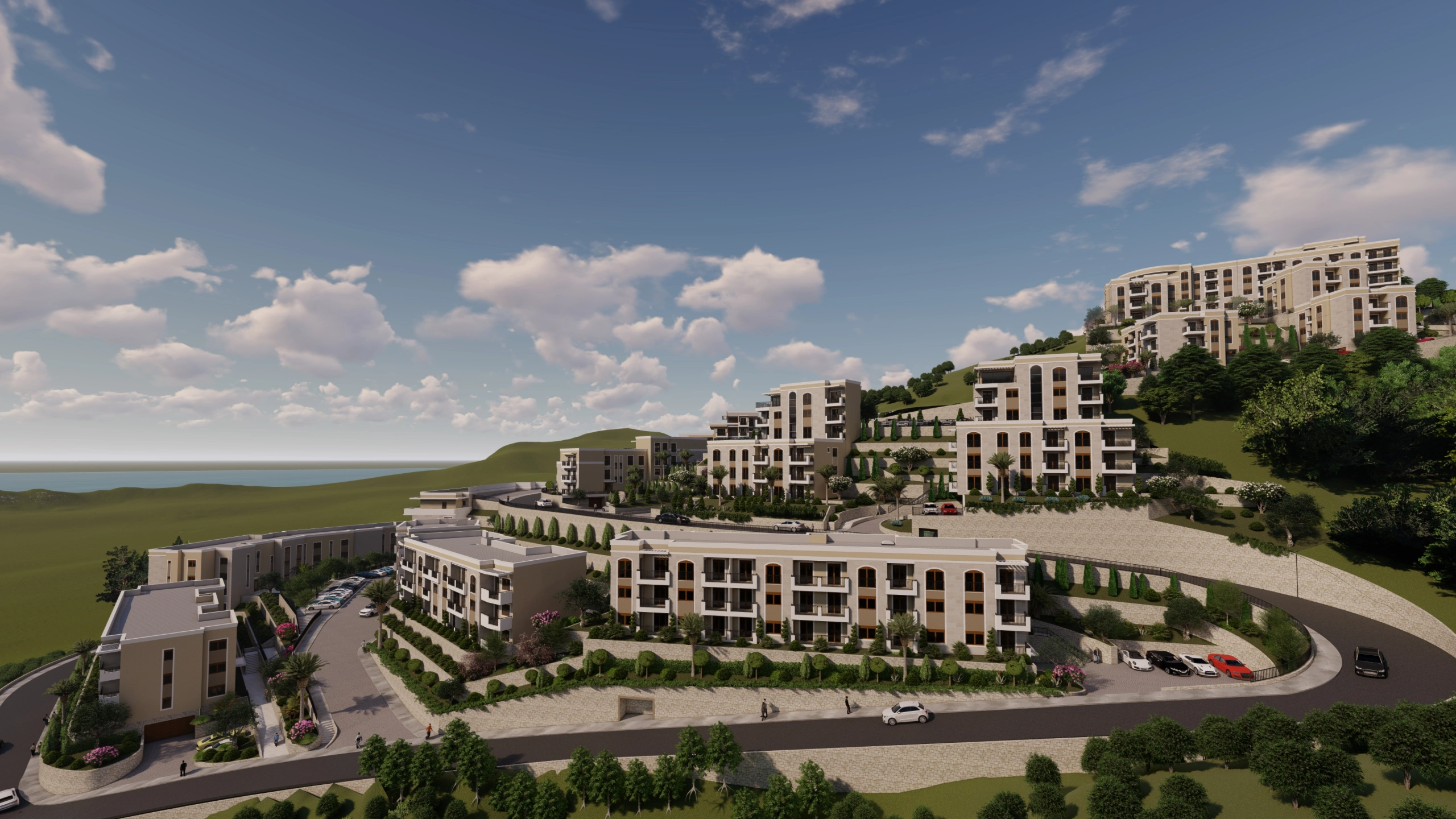 Dvosoban-stan-u-novom-kompleksu-Rozino-Budva-4 Dvosoban stan 66 m² – Rozino, Budva — fotografija 5