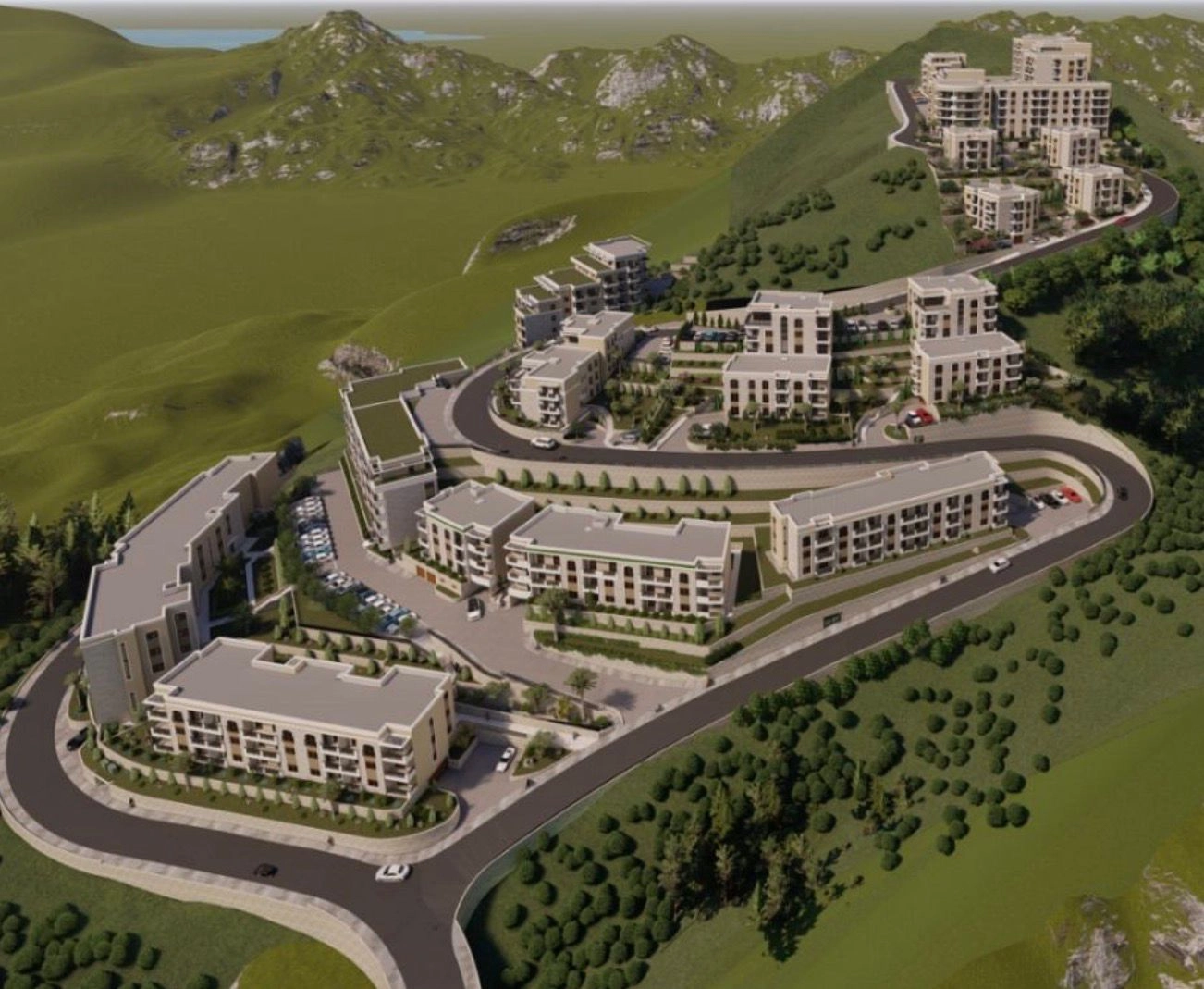Dvosoban-stan-u-novom-kompleksu-Rozino-Budva-7 Dvosoban stan 66 m² – Rozino, Budva — fotografija 8