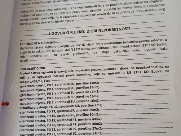 Jednosoban stan 40 m² – Podmaine, Budva — fotografija 5