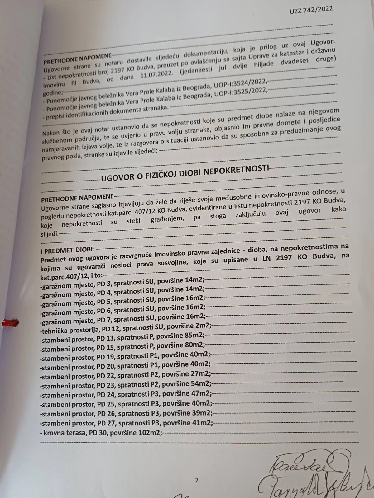 Jednosoban stan 40 m² – Podmaine, Budva — fotografija 5