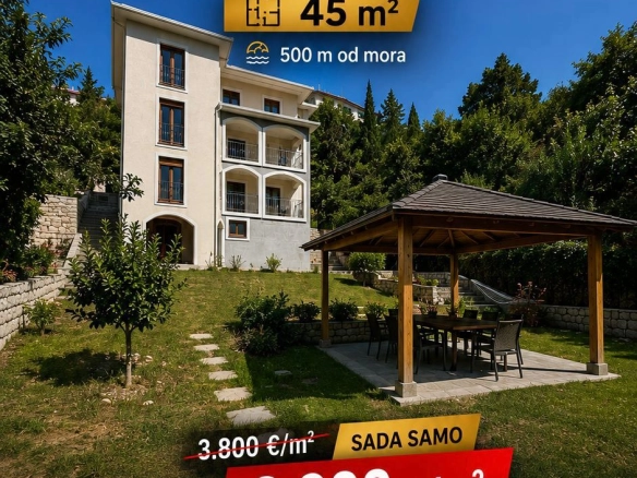 Trosoban stan 107 m² u Bečićima