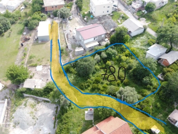 Plac od 790 m² u Šušnju