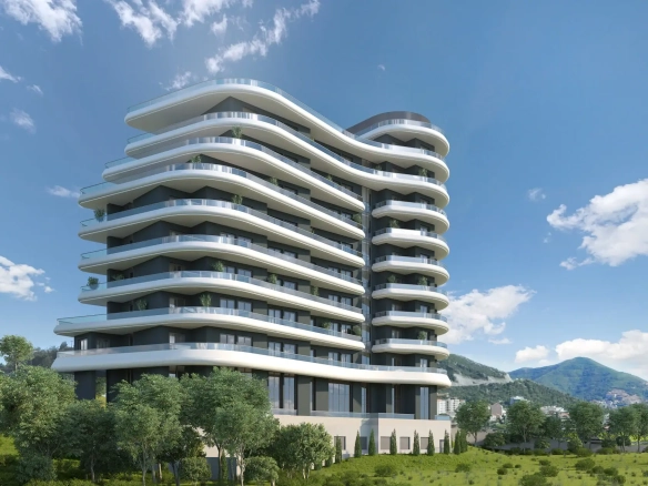 Stambeni kompleks na prvoj liniji mora u Bečićima