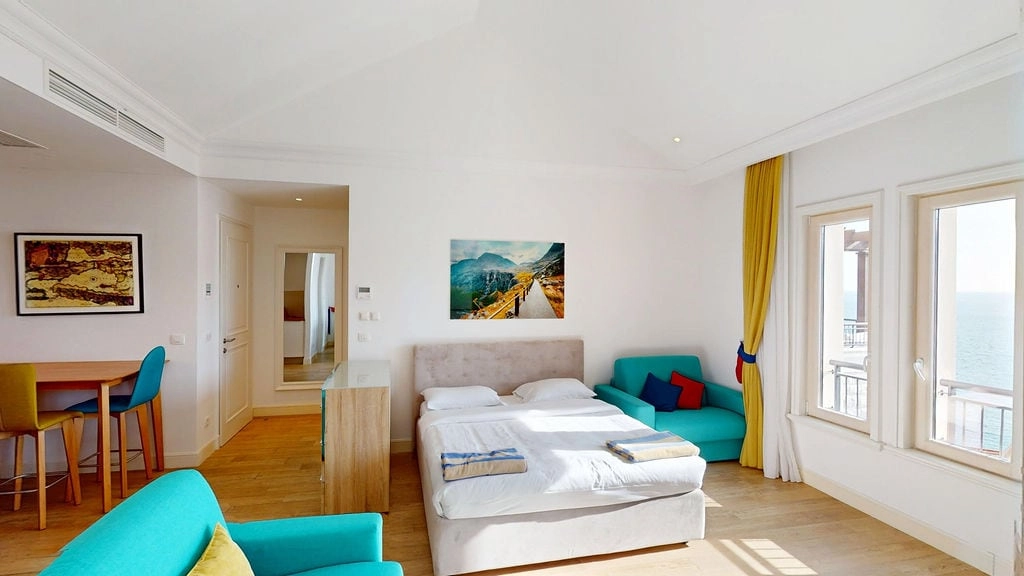 Studio-sa-terasom-u-Marina-Village-Lustica-5 Stan 55 m² – Luštica — fotografija 6