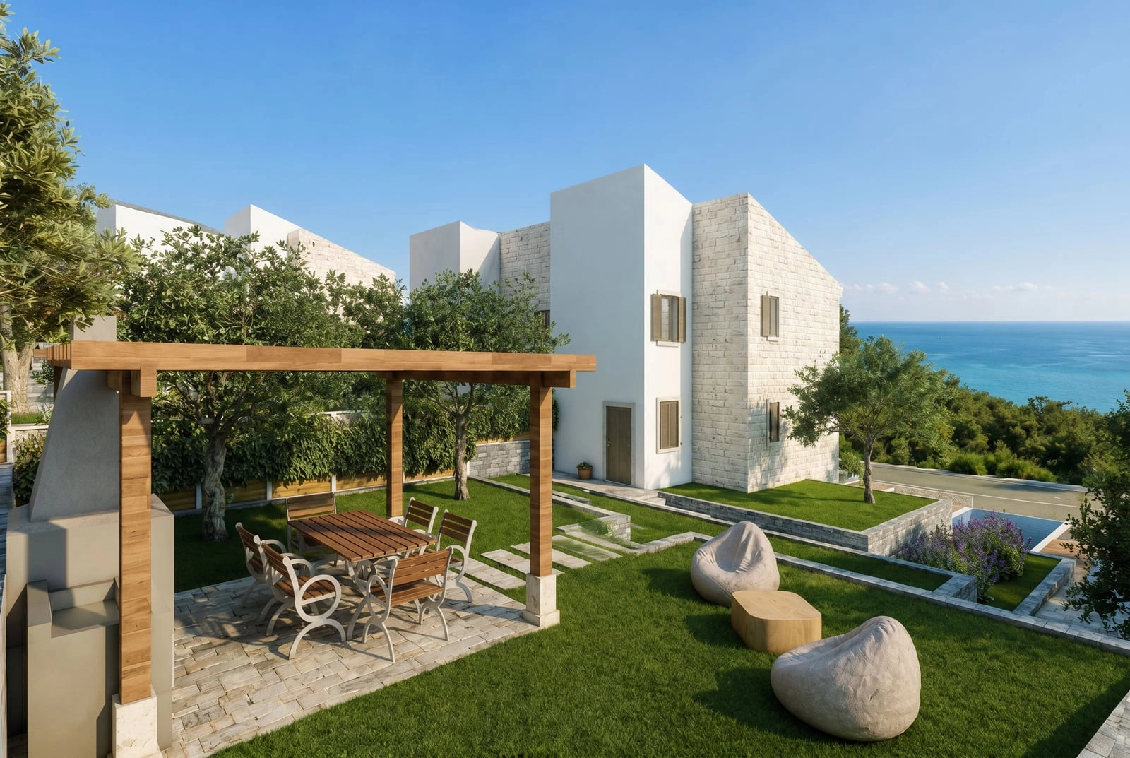 Taunhaus-sa-bazenom-u-Rezevicima-Budva-9 Kuća 295 m² – Reževići, Budva — fotografija 10